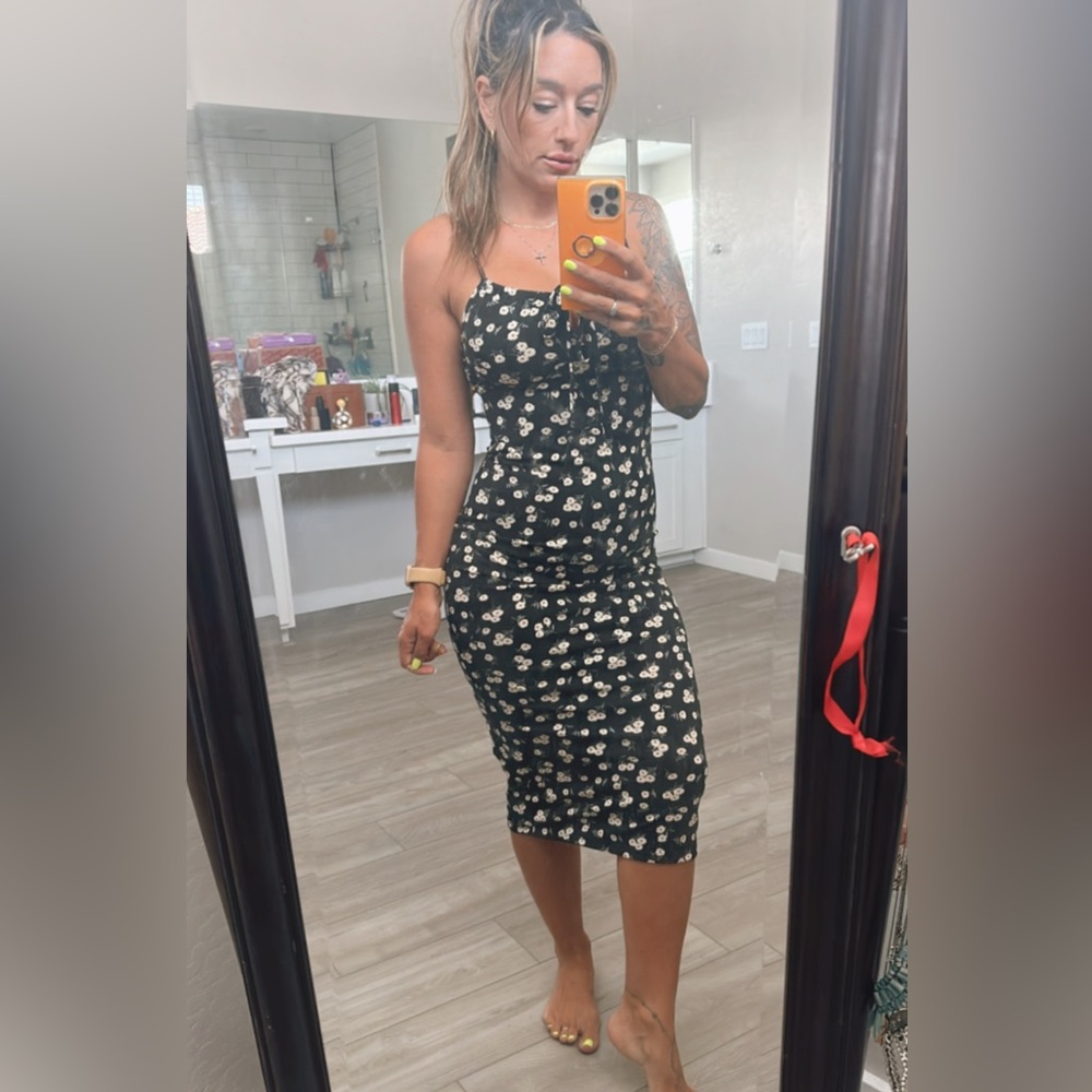 Cute floral summer dress